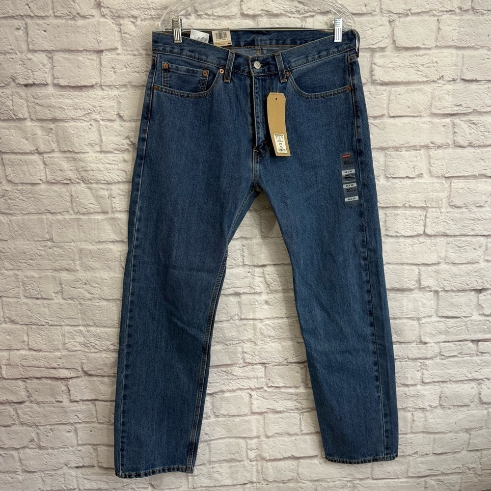 Levi’s 505 mens regular fit jeans nwt 34 x 32 straight leg 34x32